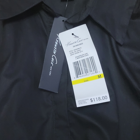 Kenneth Cole Black Mini Dress - Picture 3 of 6